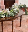Mesa Serpentina de Madera