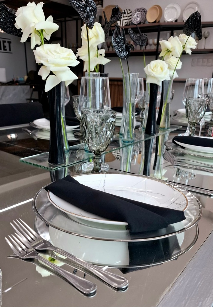 Plato Base Filo Plata