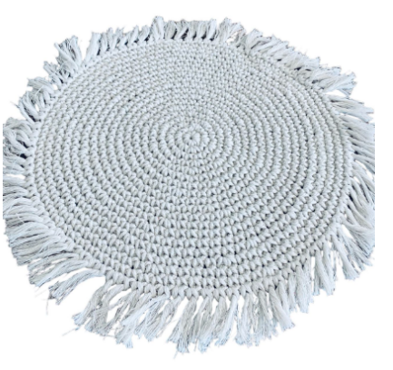 Plato Base Macramé